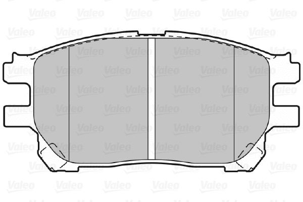 Brake Pad Set, disc brake (598710)