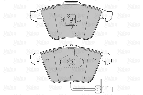 Brake Pad Set, disc brake (598779)