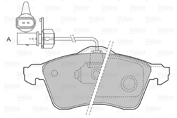 Brake Pad Set, disc brake (598675)