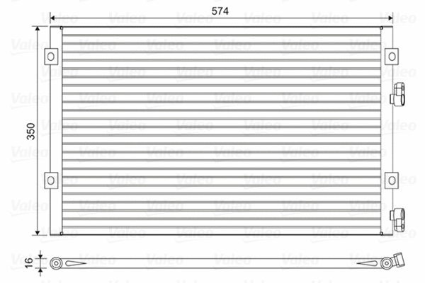 Condenser, air conditioning (814487)