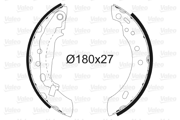 Brake Shoe Set (562597)