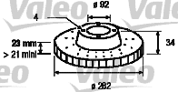 Brake Disc (186439)