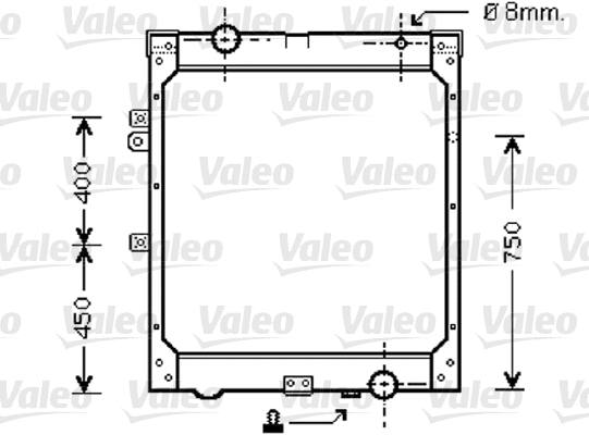 Radiator, engine cooling (733426)