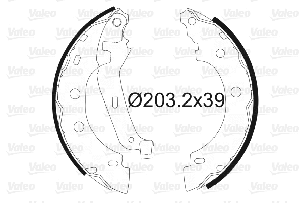 Brake Shoe Set (562642)