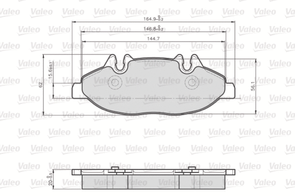 Brake Pad Set, disc brake (872007)