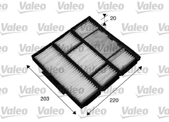 Filter, cabin air (715565)