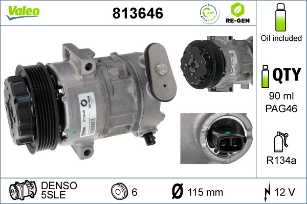 Compressor, air conditioning (813646)