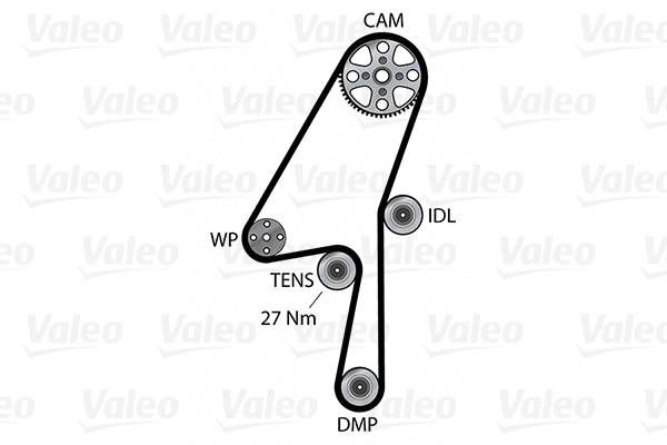 Water Pump & Timing Belt Kit (614585)