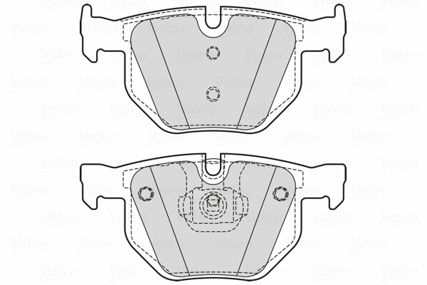 Brake Pad Set, disc brake (601725)