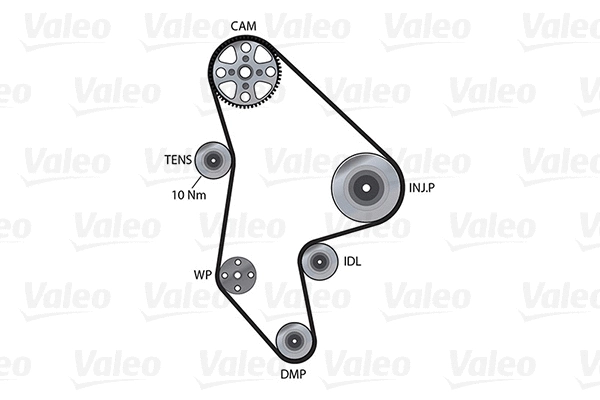 Water Pump & Timing Belt Kit (614657)