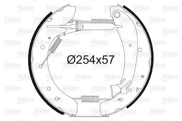 Brake Shoe Set (554604)