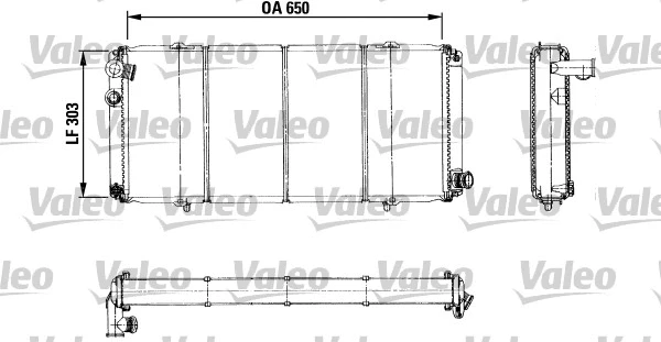 Radiator, engine cooling (730898)