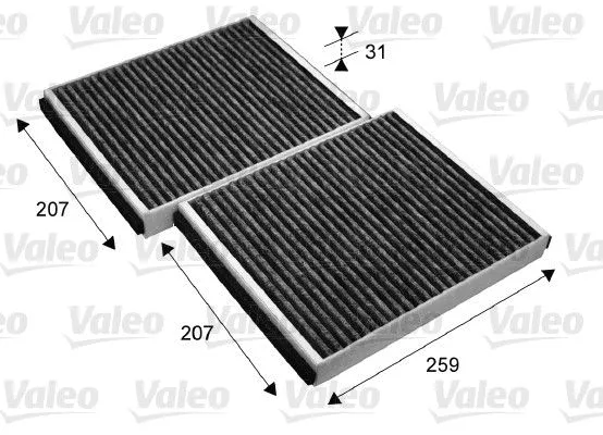 Filter, cabin air (715690)