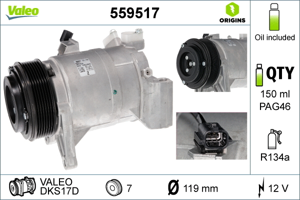 Compressor, air conditioning