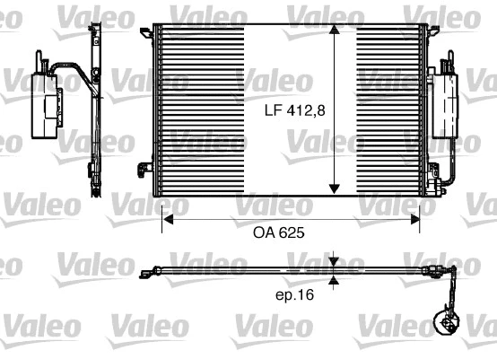 Condenser, air conditioning (818175)