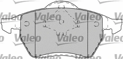 Brake Pad Set, disc brake (598049)