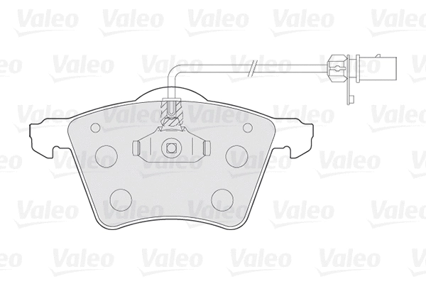 Brake Pad Set, disc brake (301801)
