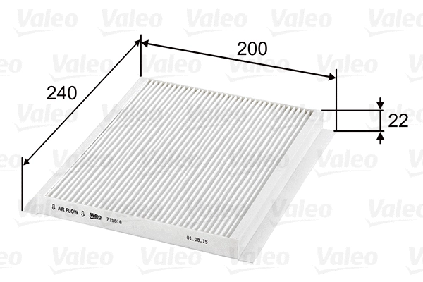 Filter, cabin air (715816)
