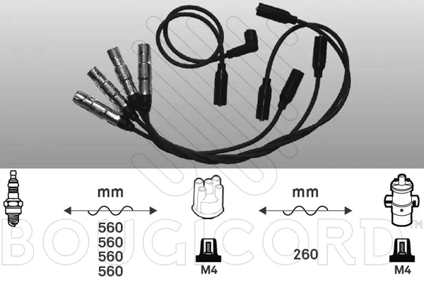 Ignition Cable Kit (9524)