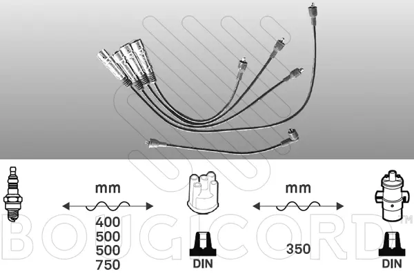 Ignition Cable Kit (7243)