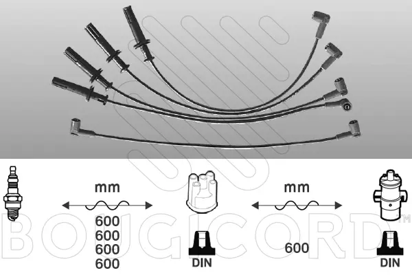 Ignition Cable Kit (7267)