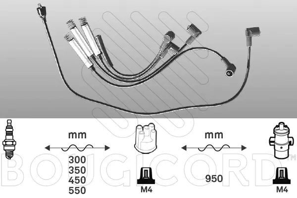 Ignition Cable Kit (7232)