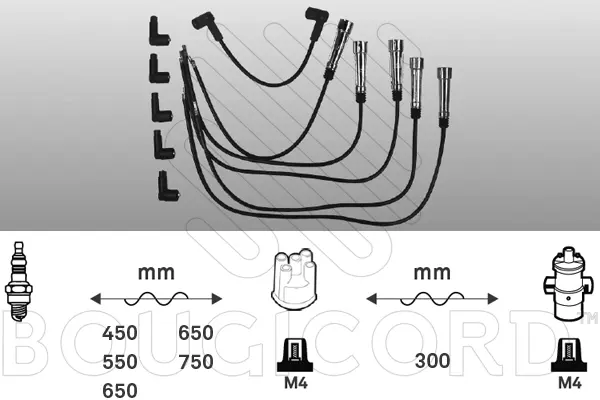 Ignition Cable Kit (4103)