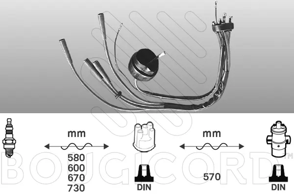Ignition Cable Kit (6203)