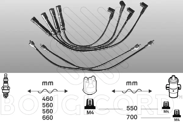 Ignition Cable Kit (4105)