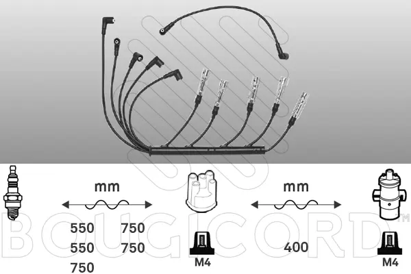 Ignition Cable Kit (4180)