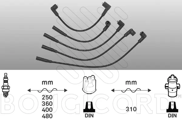 Ignition Cable Kit (4014)