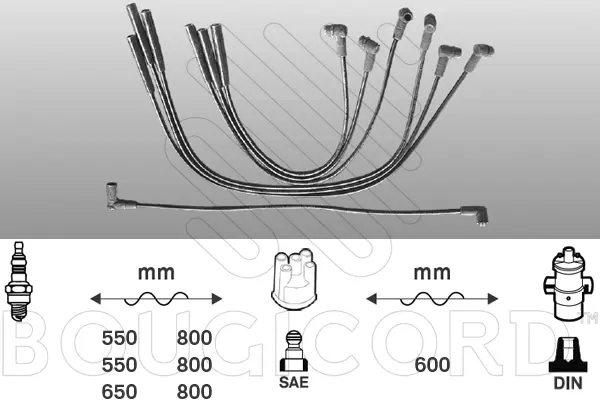 Ignition Cable Kit (7126)