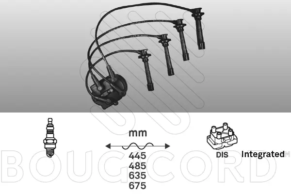 Ignition Cable Kit (7410)