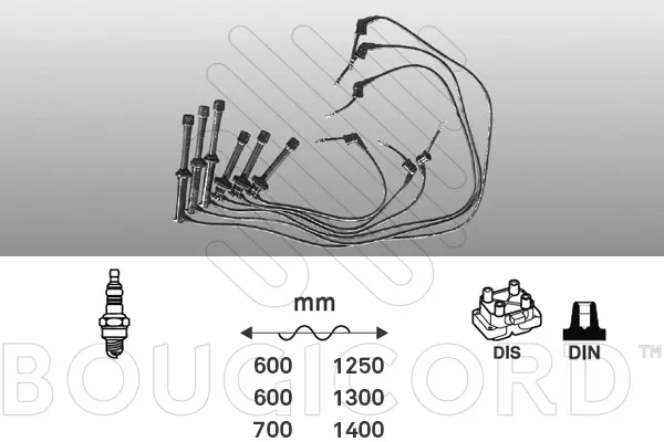 Ignition Cable Kit (7151)