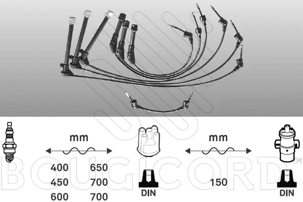 Ignition Cable Kit (7176)