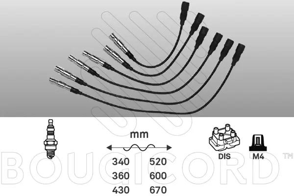 Ignition Cable Kit (4172)