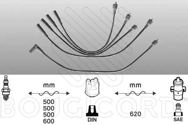 Ignition Cable Kit (4313)