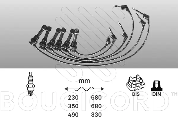 Ignition Cable Kit (7170)
