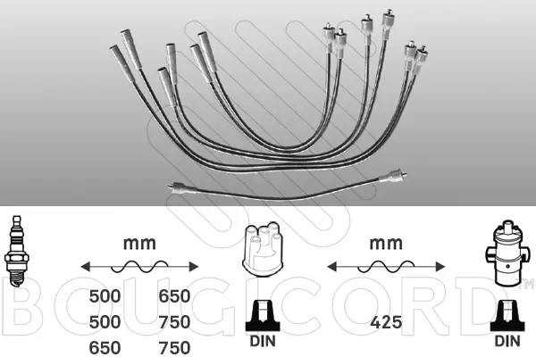 Ignition Cable Kit (4025)