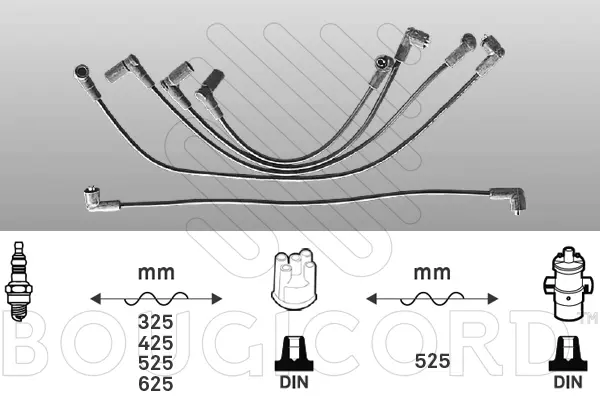 Ignition Cable Kit (4017)