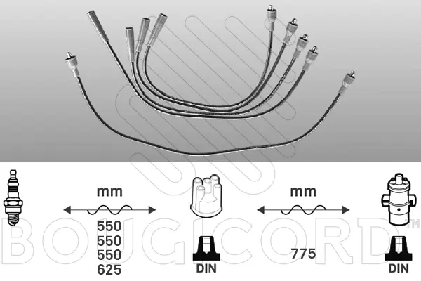 Ignition Cable Kit (3519)
