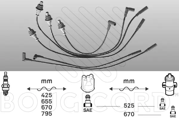 Ignition Cable Kit (4310)