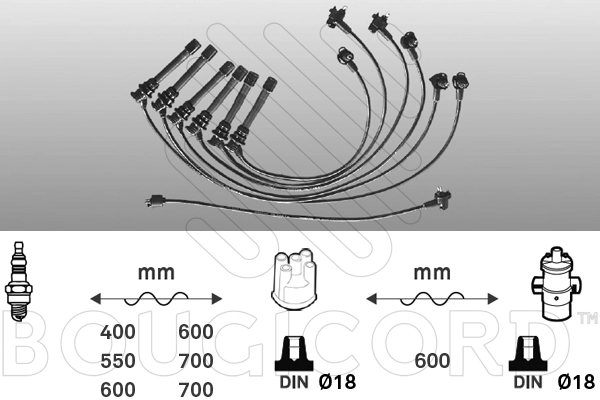 Ignition Cable Kit (7186)