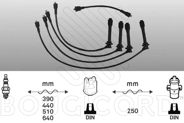 Ignition Cable Kit (7415)