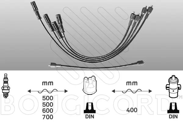 Ignition Cable Kit (7265)