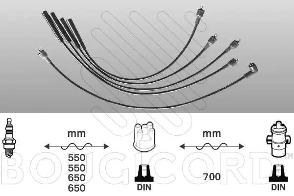 Ignition Cable Kit (7253)