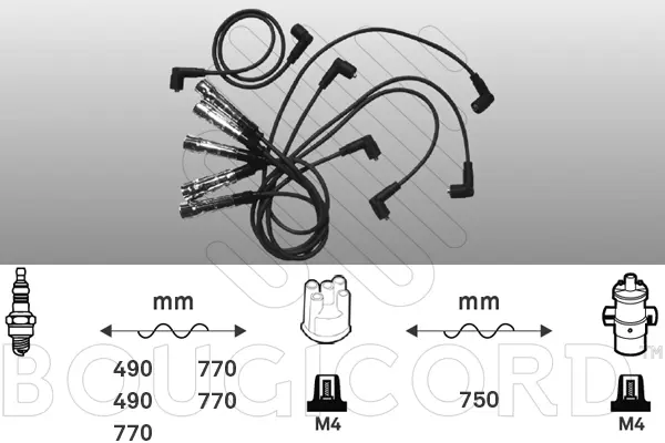 Ignition Cable Kit (9643)
