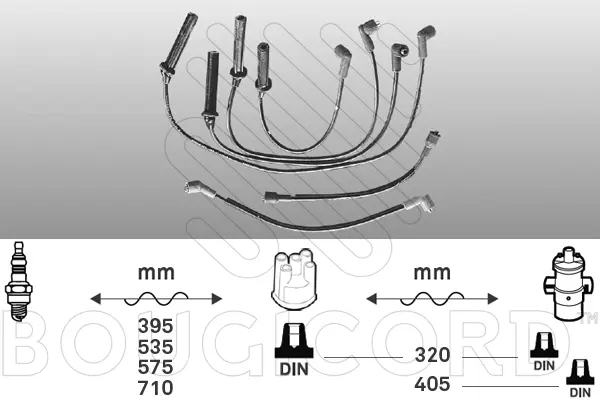 Ignition Cable Kit (6518)