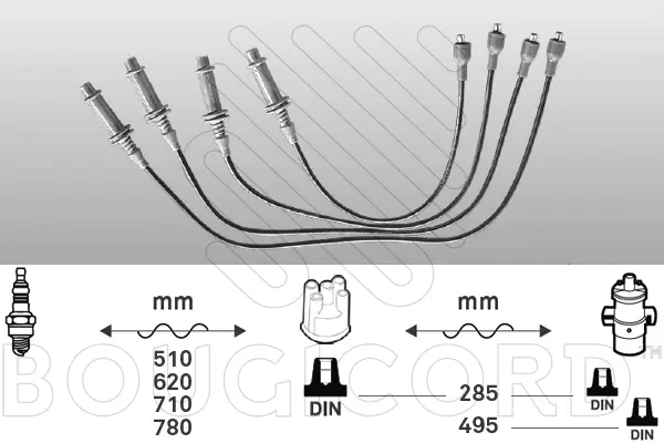 Ignition Cable Kit (3545)