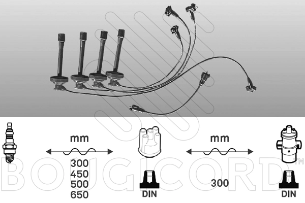 Ignition Cable Kit (7198)